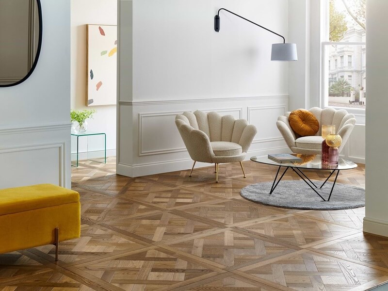 Parquet Flooring in home