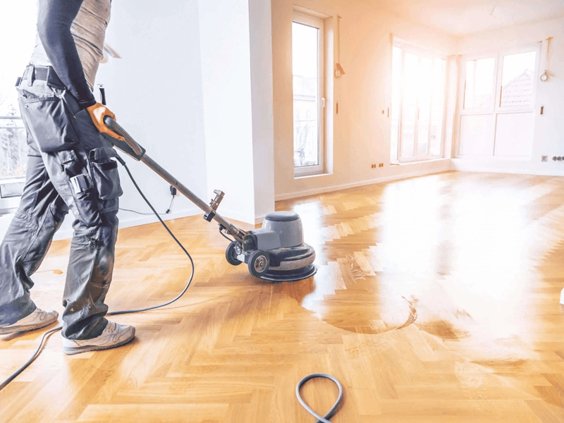 Wooden Floor Polishing