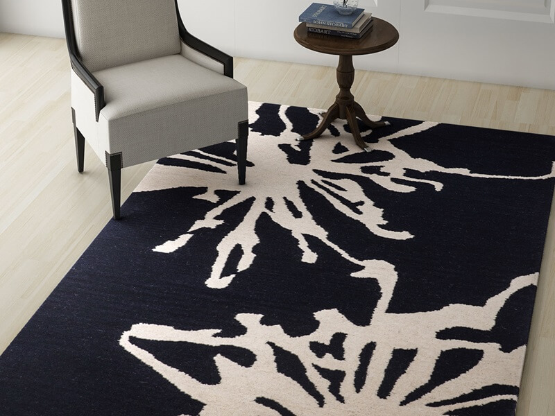 Hand Tufted Carpets Blue